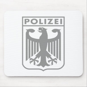 Mousepad Polizei