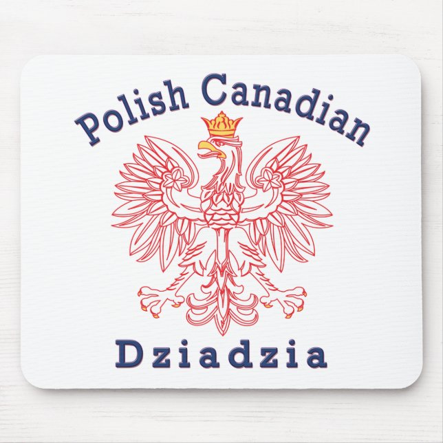 Mousepad Polonês Canadense Eagle Dziadzia (Frente)