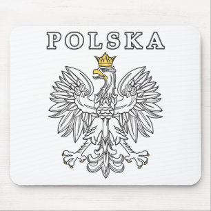 Mousepad Polska com Eagle polonês