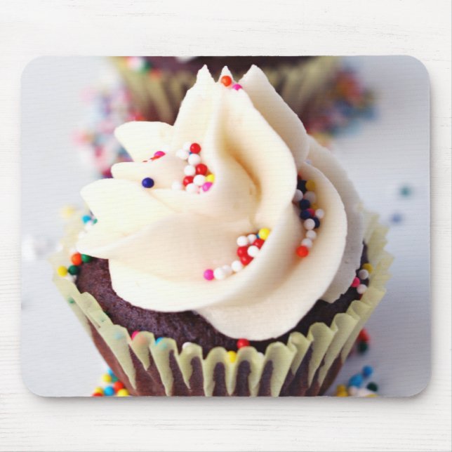 Mousepad Polvilhe cupcakes (Frente)