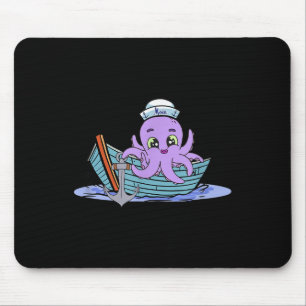 Mousepad Polvo Infantil Polvo Meninas Meninos Marítimo