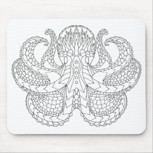 Mousepad Polvo modelado étnico