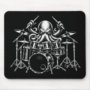 Mousepad Polvo Tocando Tambor