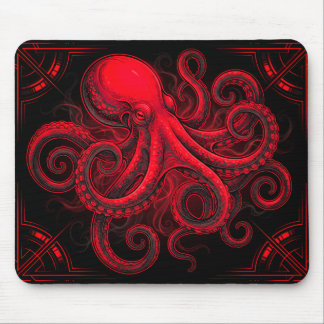 Mousepad Polvo Vermelho Marinho Surreal