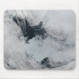 Mousepad Polynya (água aberta) no mar de Beaufort