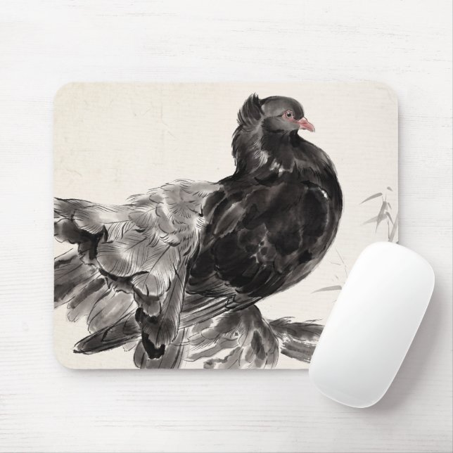Mousepad Pombo Fantasiado Indiano (Com mouse)