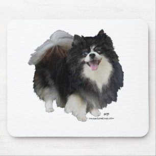 Mousepad Pomerânia Preto