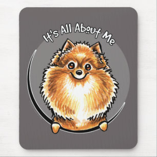 Mousepad Pomeranian alaranjado IAAM