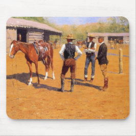 Mousepad Pôneis de Polo Oeste Selvagens Americanos