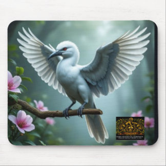 Mousepad Ponta Branca Asa de Prata