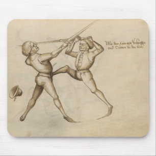 Mousepad Pontapé de Talhoffer