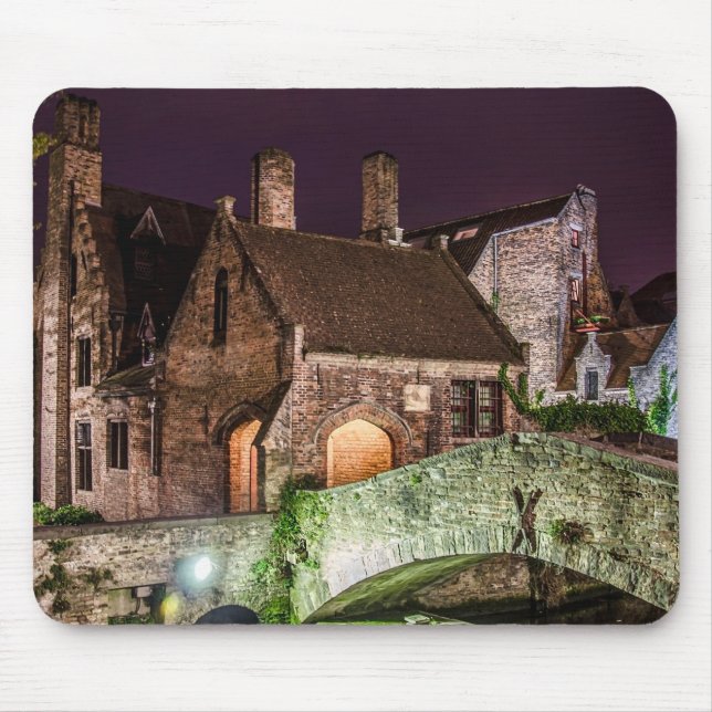 Mousepad Ponte Bonifacius em Bruges (Frente)