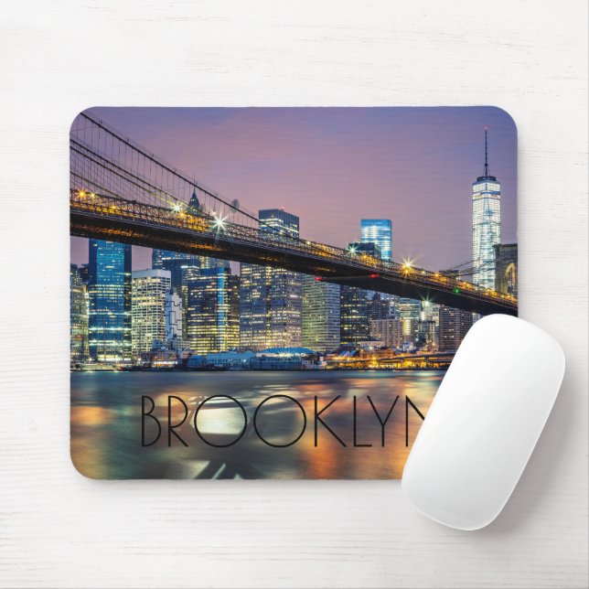 Mousepad Ponte Brooklyn Nova York (Com mouse)