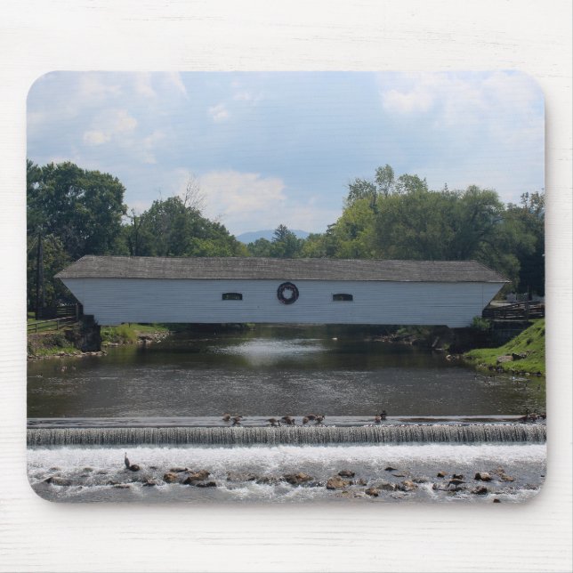 Mousepad ponte coberta por Elizabethton (Frente)