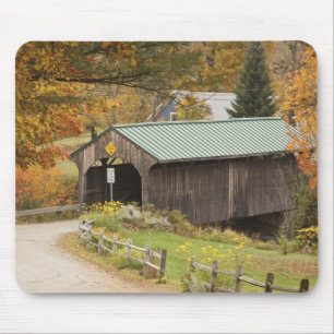 Mousepad Ponte coberta, Vermont, EUA