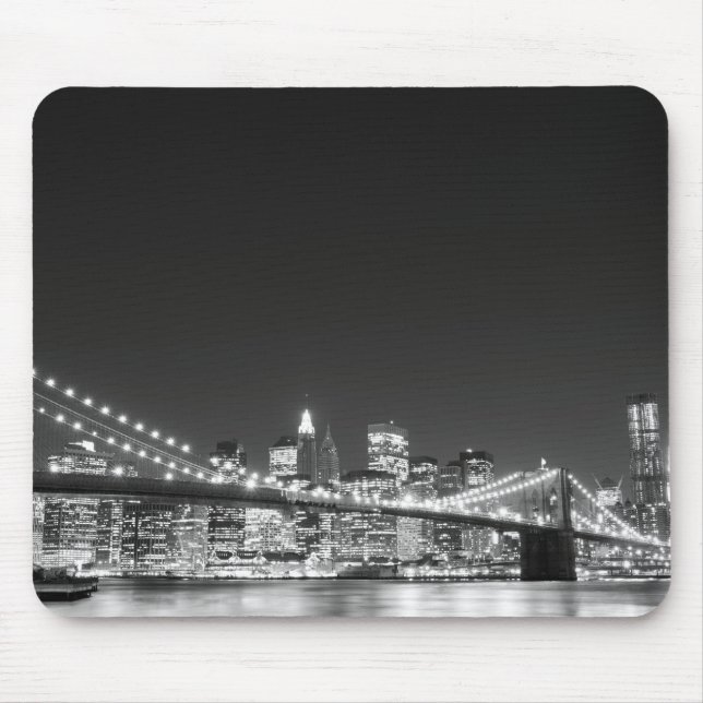 Mousepad Ponte de Brooklyn e skyline de Manhattan (Frente)
