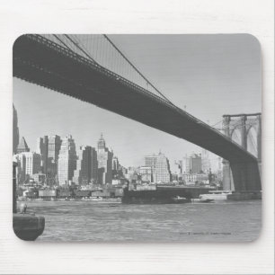 Mousepad Ponte de Brooklyn e skyline New York de Manhattan