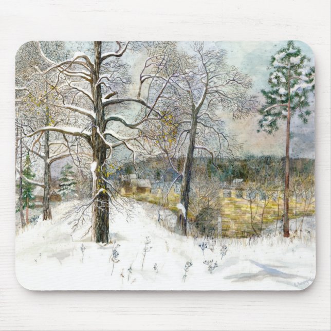 Mousepad ponte de inverno (Frente)