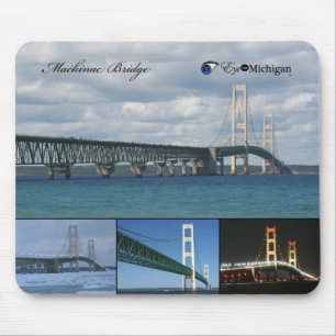 Mousepad Ponte de Mackinac - Michigan