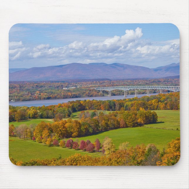 Mousepad Ponte de Rhinecliff no tapete do rato da queda (Frente)