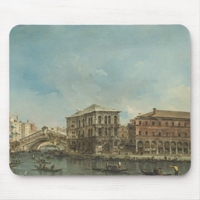 Mousepad Ponte de Rialto com dei Camerlenghi de Palazzo (Frente)