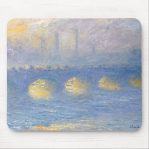 Mousepad Ponte de Waterloo, couvert 1904 dos temps