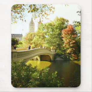 Mousepad Ponte do arco, Central Park, fim do verão, NYC