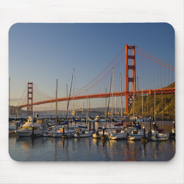Mousepad Ponte Golden Gate e São Francisco 2 (Frente)