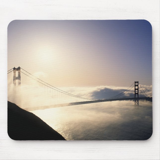 Mousepad Ponte Golden Gate, São Francisco, Califórnia, 4 (Frente)