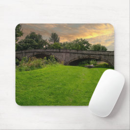 Mousepad Ponte Histórica de St. Asaph Sobre o Rio Elwy