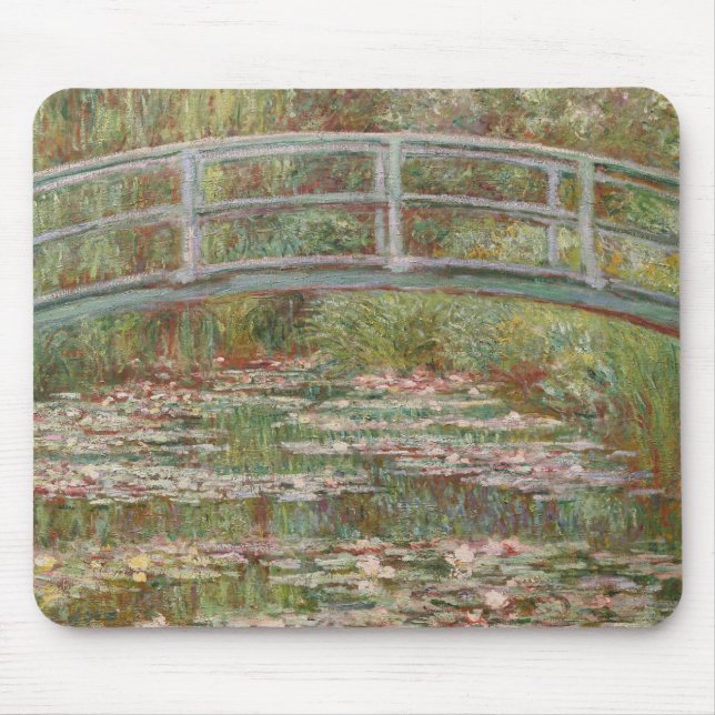 Mousepad Ponte Japonesa Francesa de Monet Arte (Frente)
