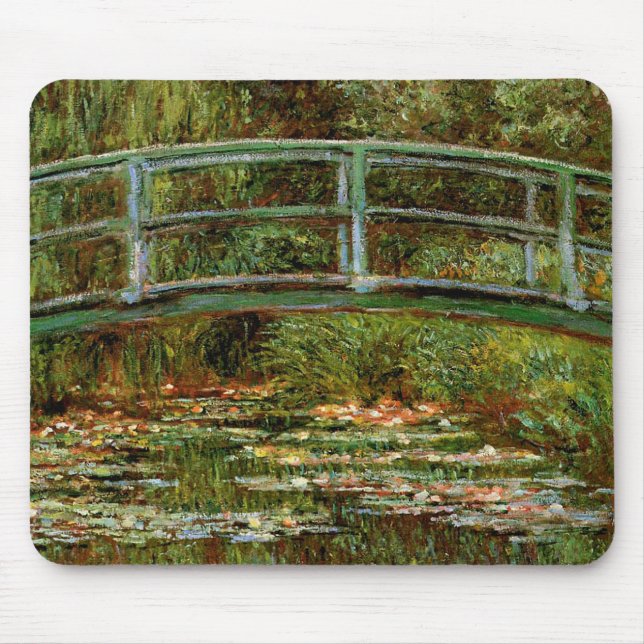 Mousepad Ponte Japonesa Francesa Monet Giverney (Frente)