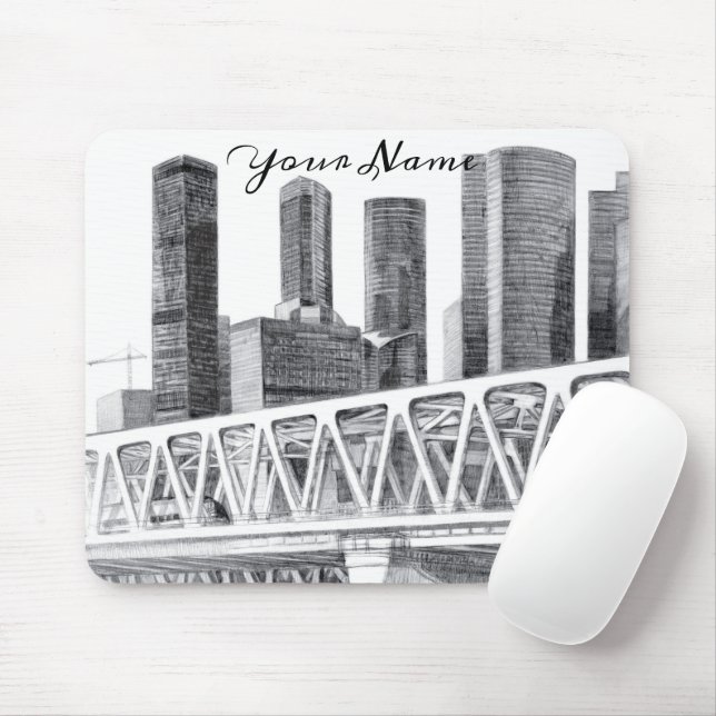Mousepad Ponte metropolitana (Com mouse)