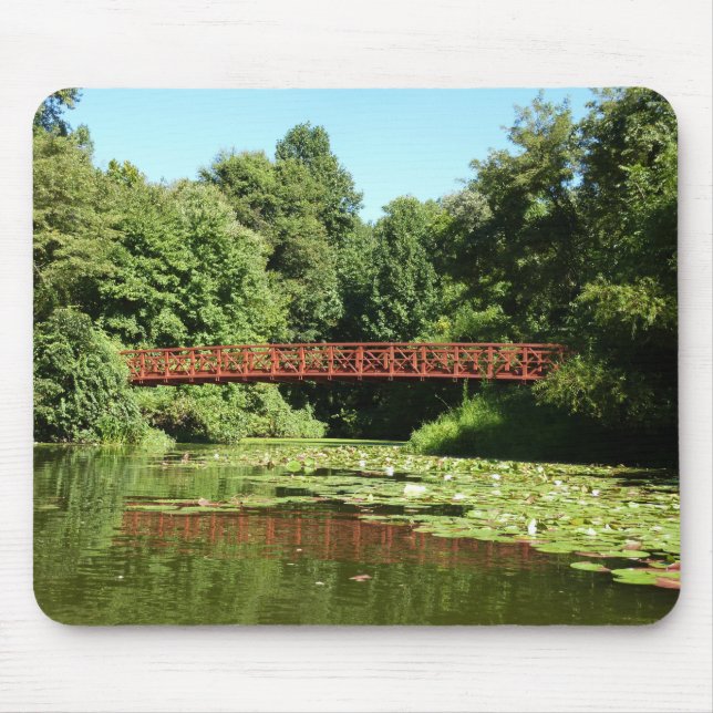 Mousepad Ponte no lago Centenário na cidade de Ellicott (Frente)