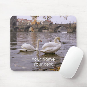 Mousepad Ponte Swans e Charles em Praga