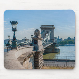 Mousepad Ponte Szechenyi Chain em Budapeste, Hungria