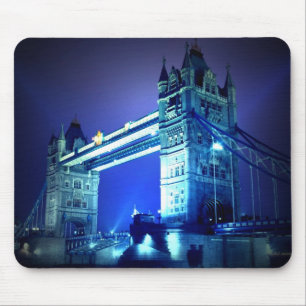Mousepad Ponte Torre de Londres e noite azul
