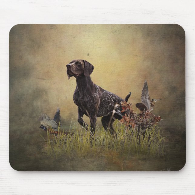 Mousepad Ponteiro alemão Shorthired (Frente)