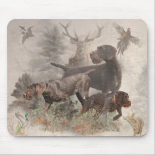 Mousepad Ponteiro alemão Wirehaired
