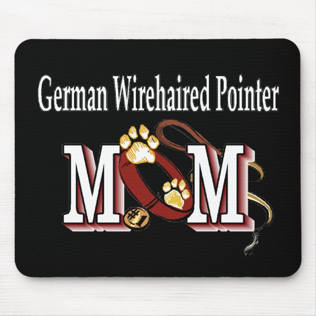 Mousepad Ponteiro Alemão Wirehaired Mãe Gifts (Frente)