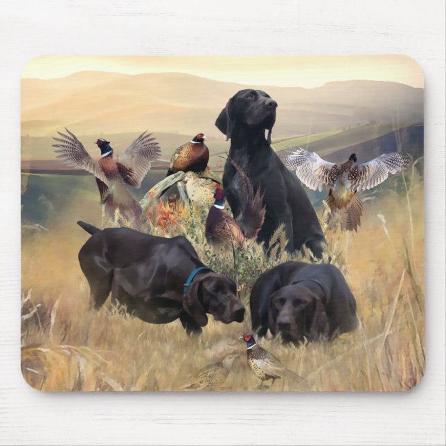 Mousepad Ponteiros abreviados alemães (Frente)