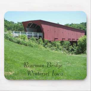Mousepad Pontes do Condado de Madison Winterset, Iowa