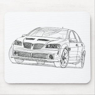 Mousepad Pontiac G8 GT 2008