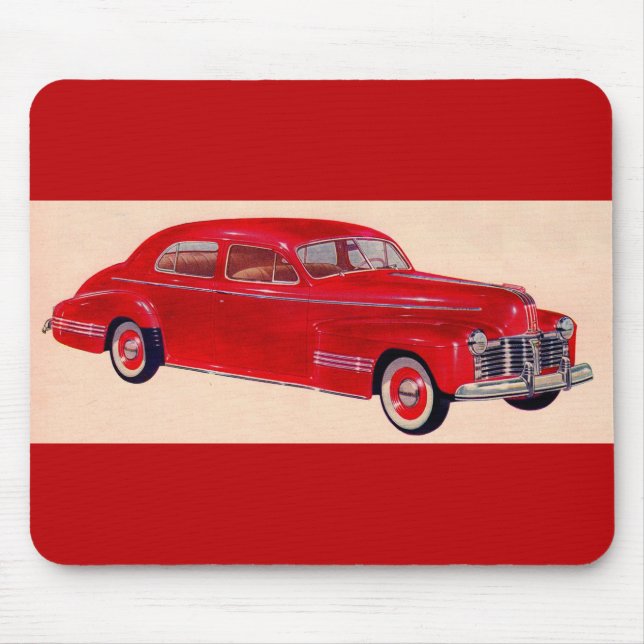Mousepad Pontiac Torpedo vermelho (Frente)