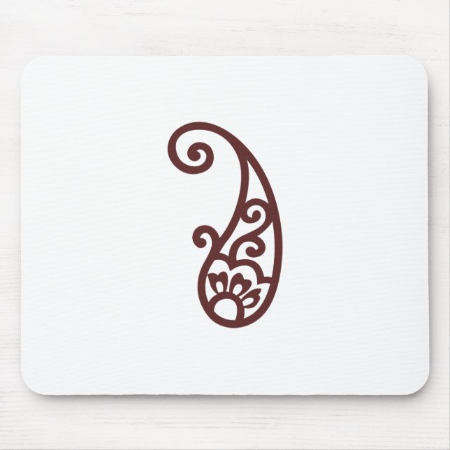 Mousepad Ponto vermelho (Frente)
