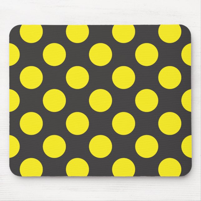 Mousepad pontos amarelos (Frente)