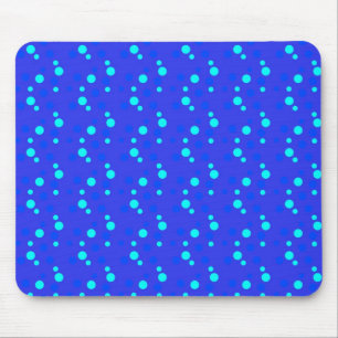 Mousepad pontos azuis