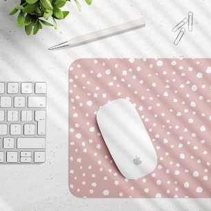 Mousepad Pontos Dalmáticos cor-de-rosa, pontos Dalmáticos,