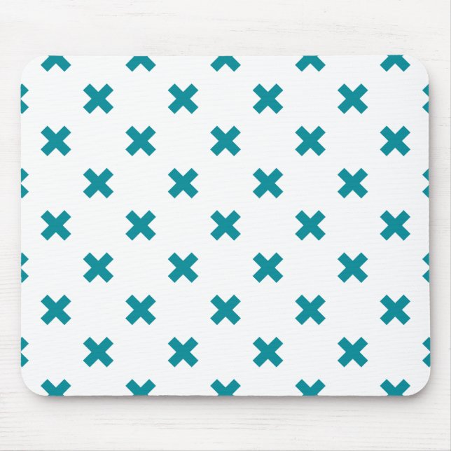 Mousepad Pontos de cruz em branco (Frente)