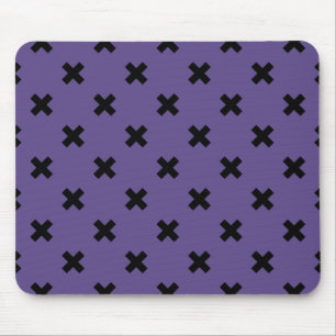 Mousepad Pontos de cruz pretos no ultravioleta